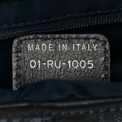 Christian Dior Denim Monogram Flight Saddle Bag 7 of 11