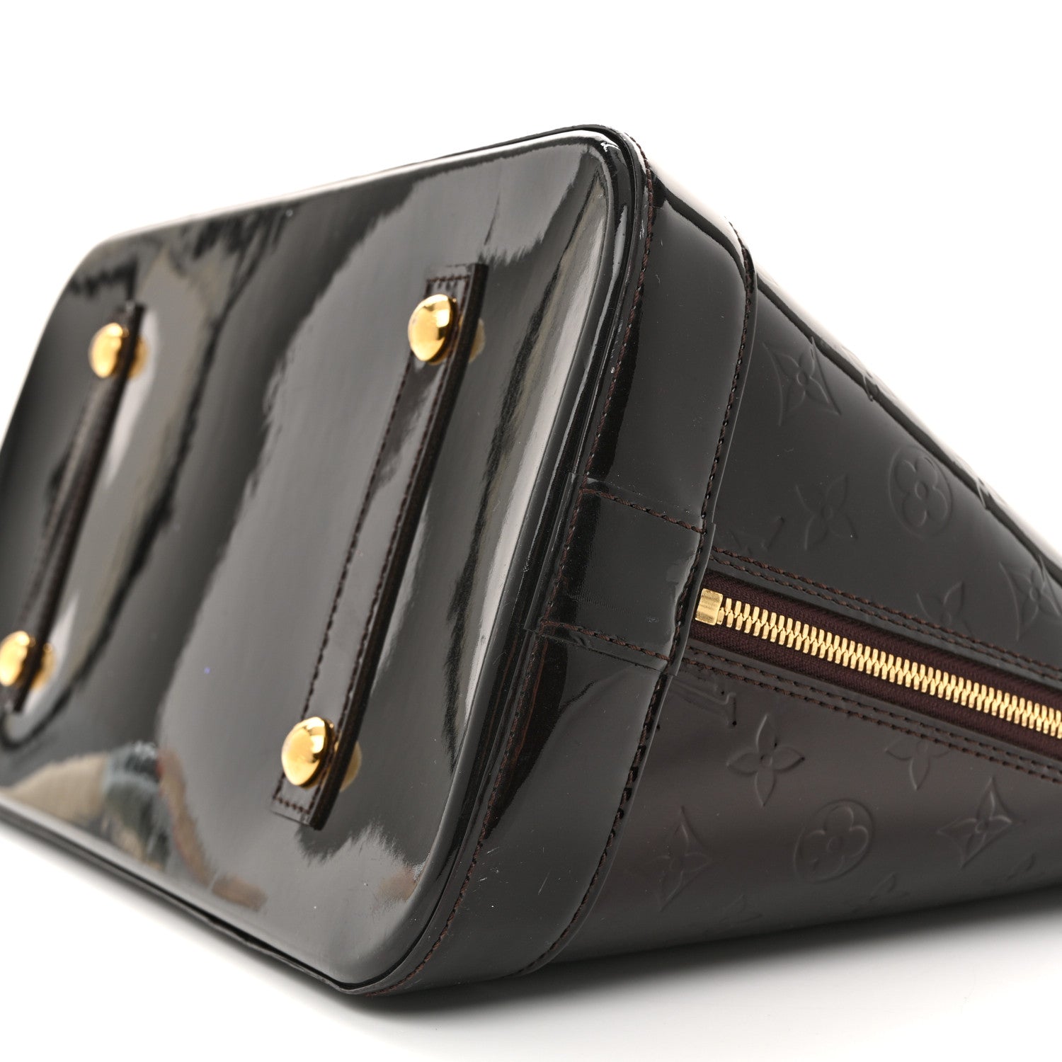 Louis Vuitton Vernis Alma GM Amarante 10 of 13