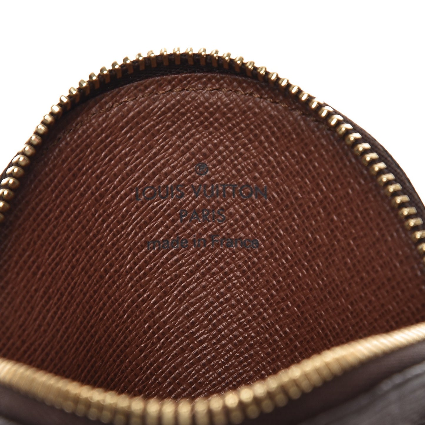 Monogram Round Coin Purse