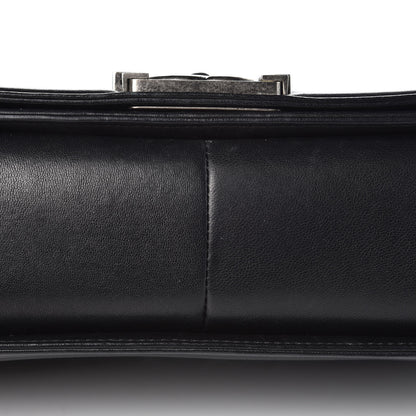 Chanel Lambskin Quilted Medium Boy Flap Black 10 of 16