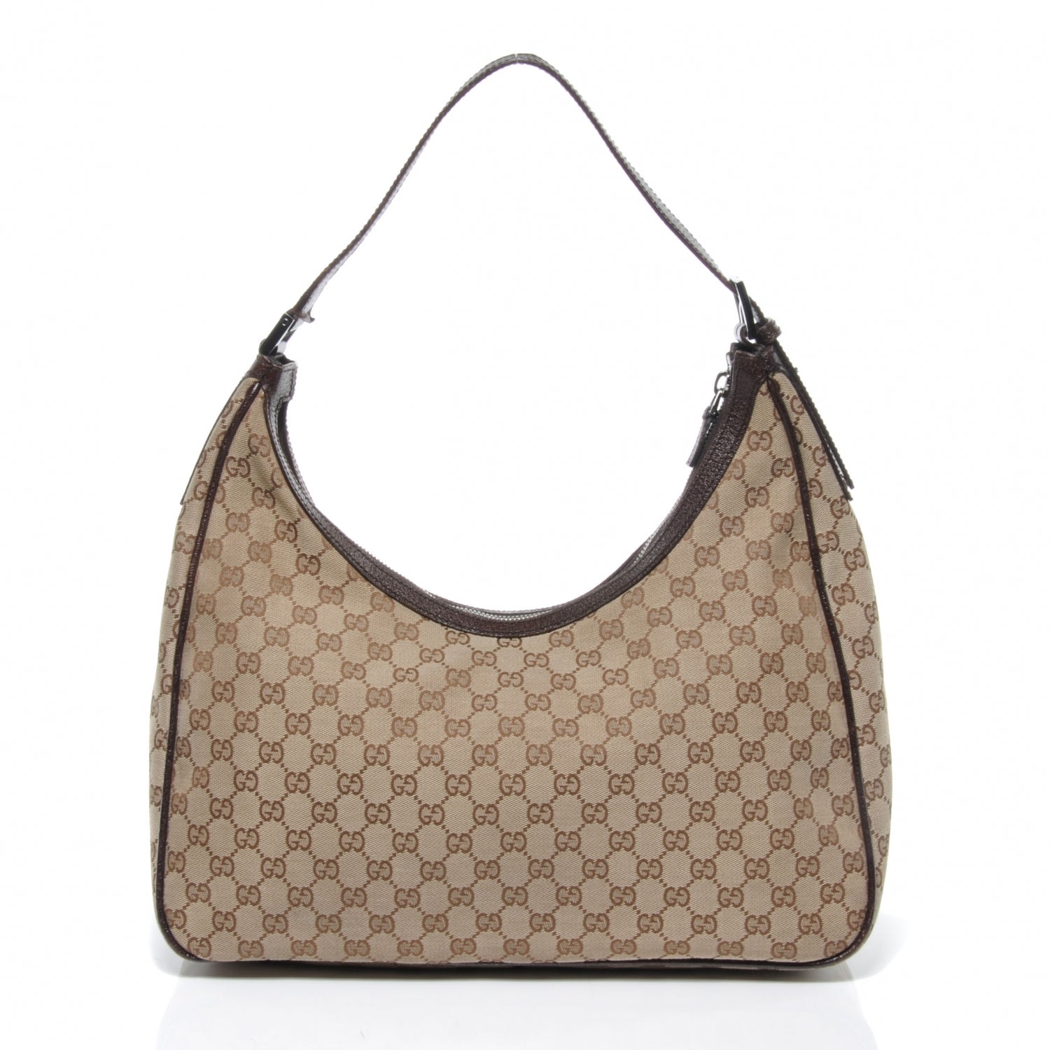 Gucci Monogram Pocket Hobo Ebony 4 of 8