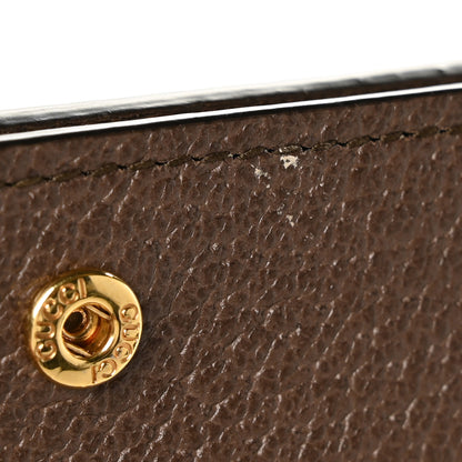 Gucci GG Supreme Monogram Web Ophidia Card Case Beige New Acero 8 of 8