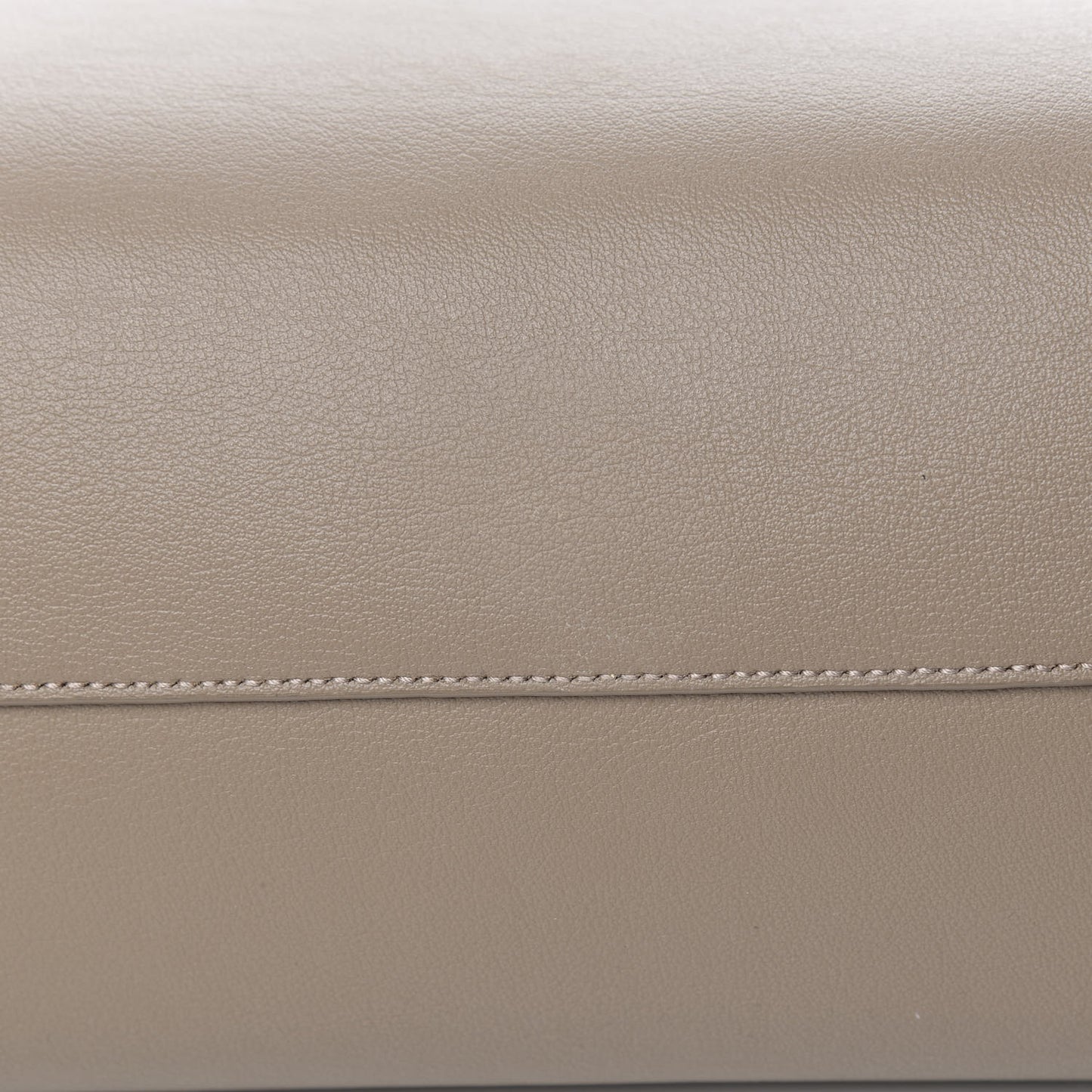 Calfskin Large Shopping Tote Dusty Gray