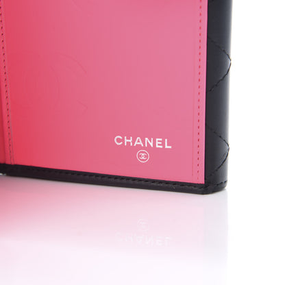 Chanel Calfskin Quilted Cambon Gusset Flap Wallet Black 7 of 10