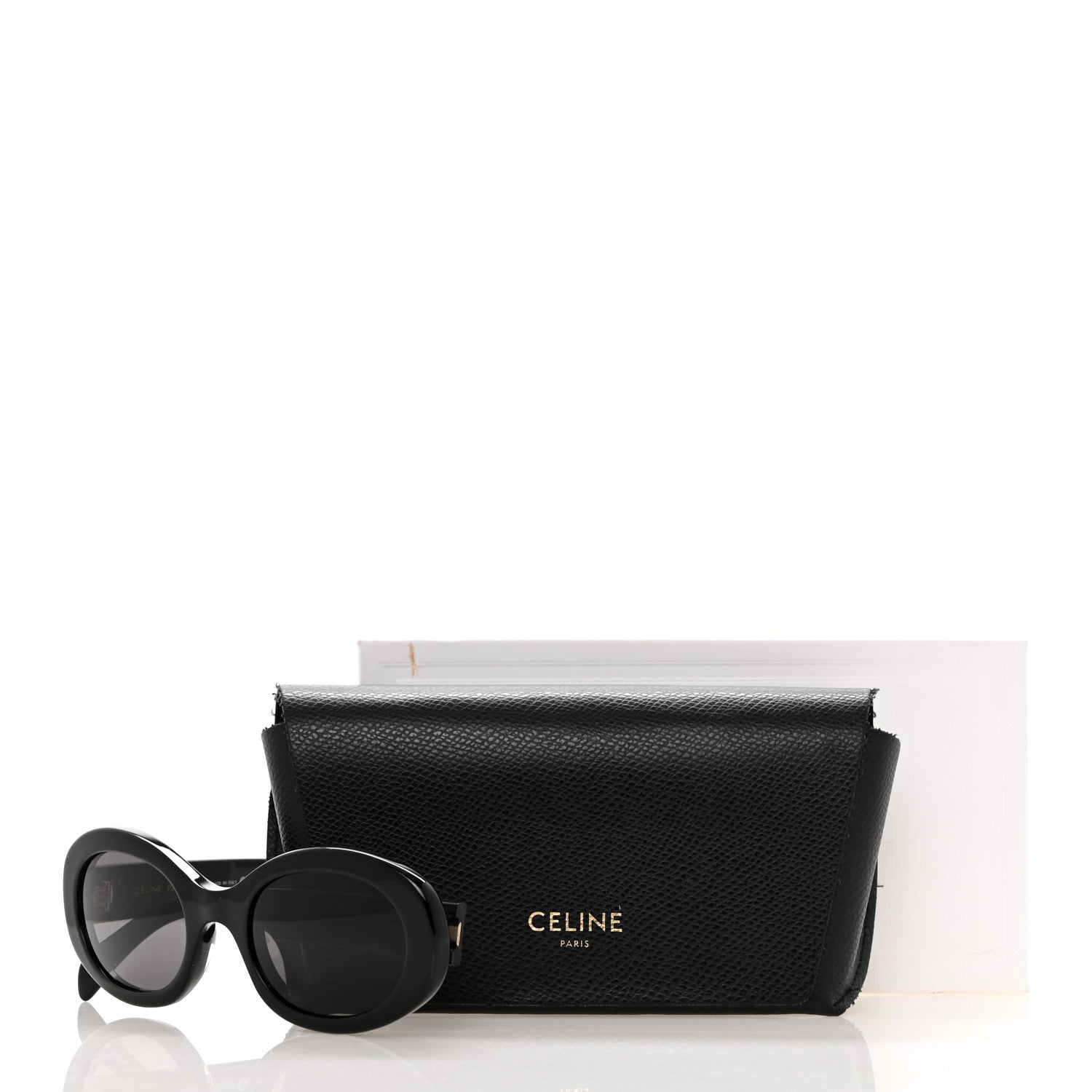 Celine Acetate Triomphe 01 Sunglasses CL 40194U Black 7 of 7