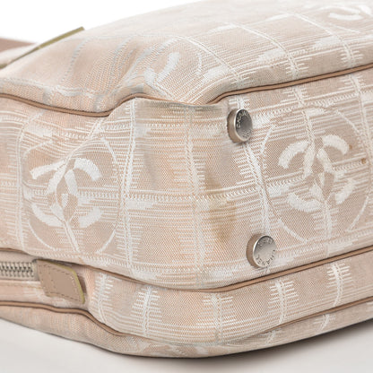 Chanel Nylon Small Travel Tote Beige 12 of 13