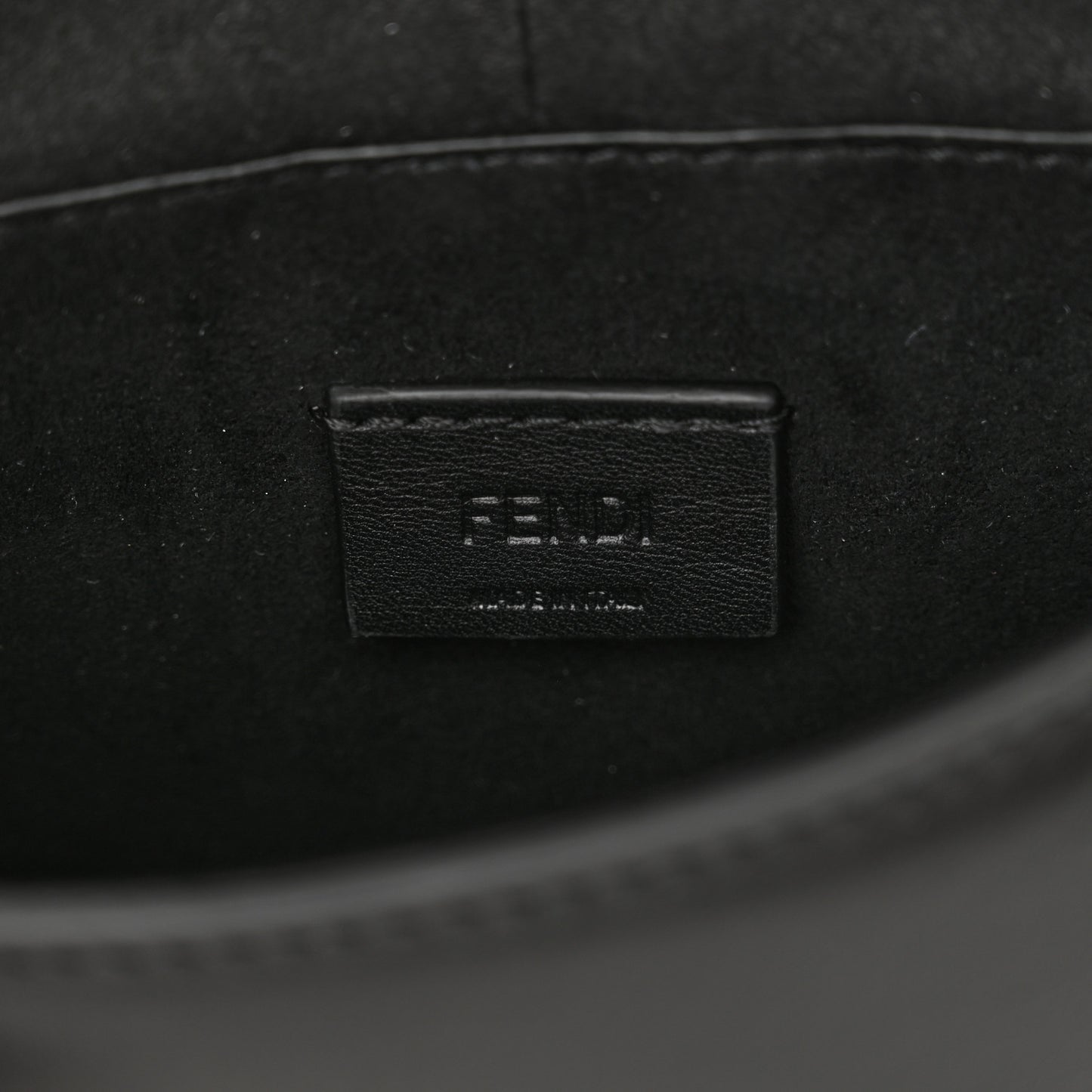 Vitello Brenta Cher Nano Fendi C'mon Black