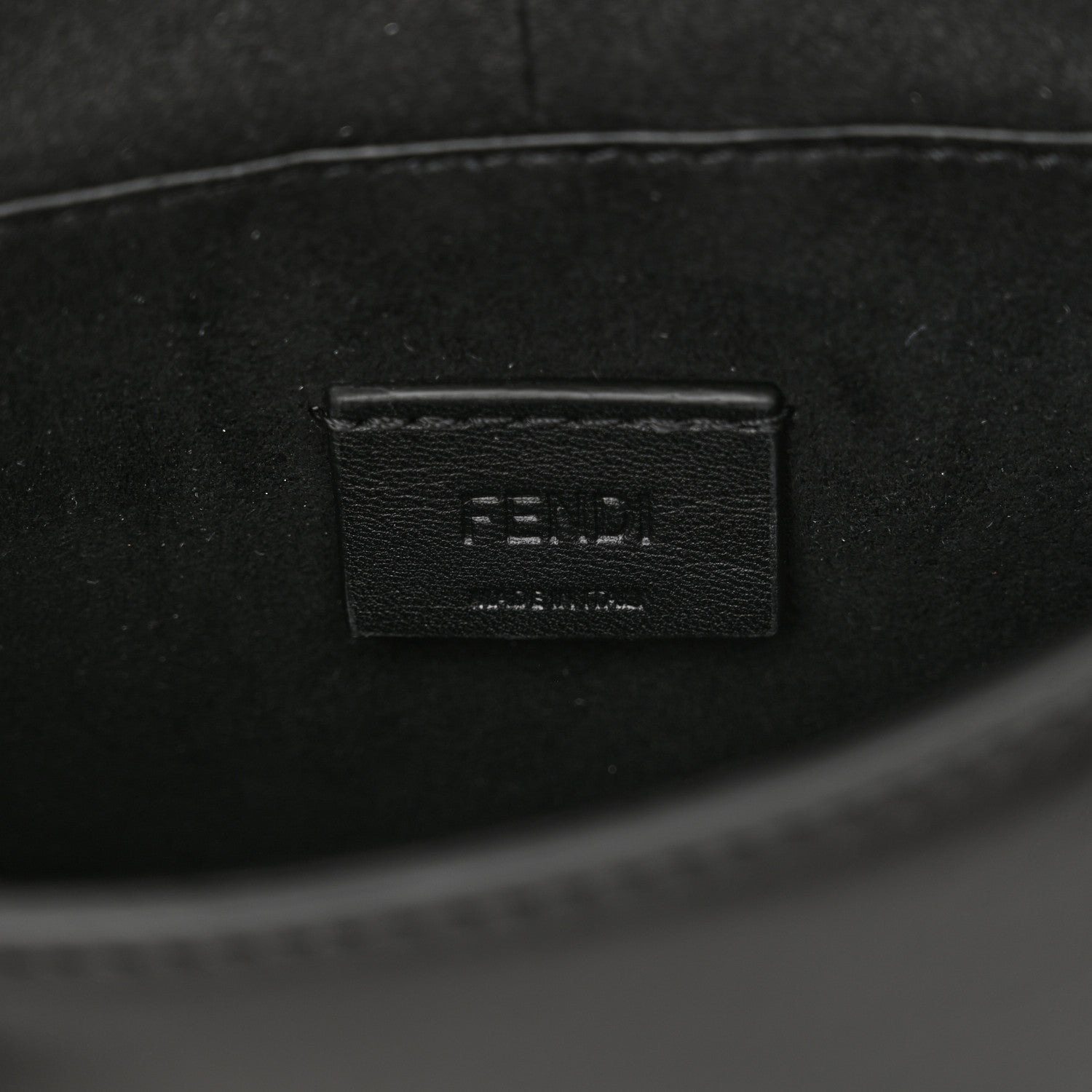 Fendi Vitello Brenta Cher Nano Fendi C'mon Black 6 of 10