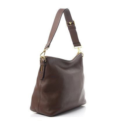 Prada Vitello Daino Hobo Bruciato 3 of 8