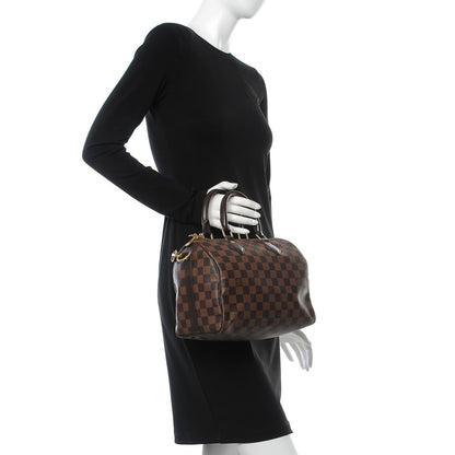 Louis Vuitton Damier Ebene Speedy Bandouliere 25 2 of 9