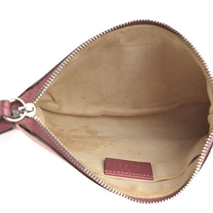 Gucci GG Supreme Monogram Blooms Pouch Beige Multicolor Dry Rose 5 of 10