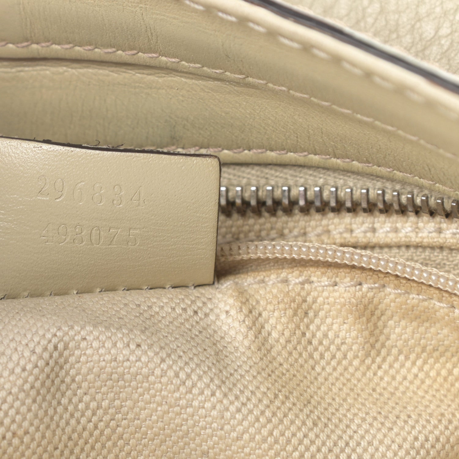 Gucci Monogram Sukey Messenger Bag Taupe 8 of 17