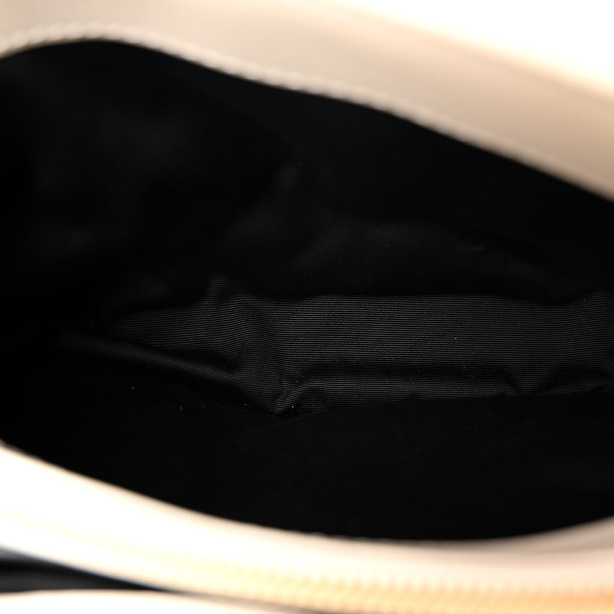 Saint Laurent Cotton Gauze Y Quilted Monogram Small Loulou Chain Satchel Vanilla Ice 5 of 10