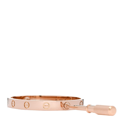 Cartier 18K Pink Gold LOVE Bracelet 16 3 of 8