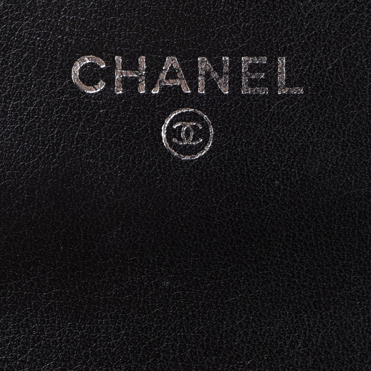 Patent CC Large Gusset Flap Wallet Black