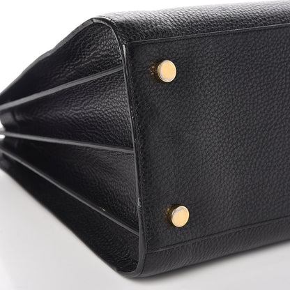 Saint Laurent Grained Calfskin Large Sac De Jour Carryall Black 10 of 11
