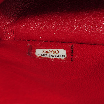 Chanel Patent Quilted Mini Flap Red 6 of 7