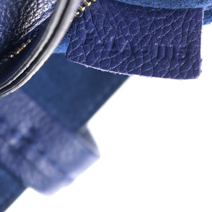 Celine Soft Grained Calfskin Small Belt Cabas Phantom Indigo 8 of 10