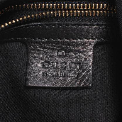 Gucci Leather Large Indy Top Handle Tassel Hobo Black 7 of 8