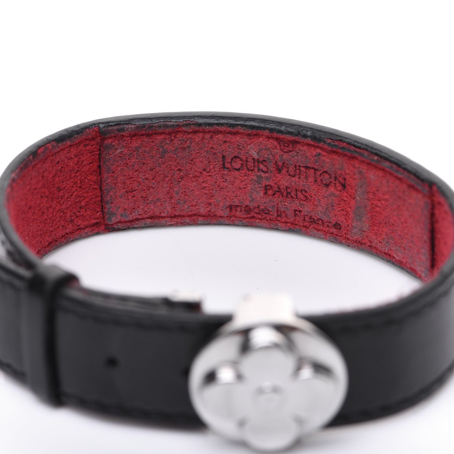 Mat Monogram Wish Bracelet Black