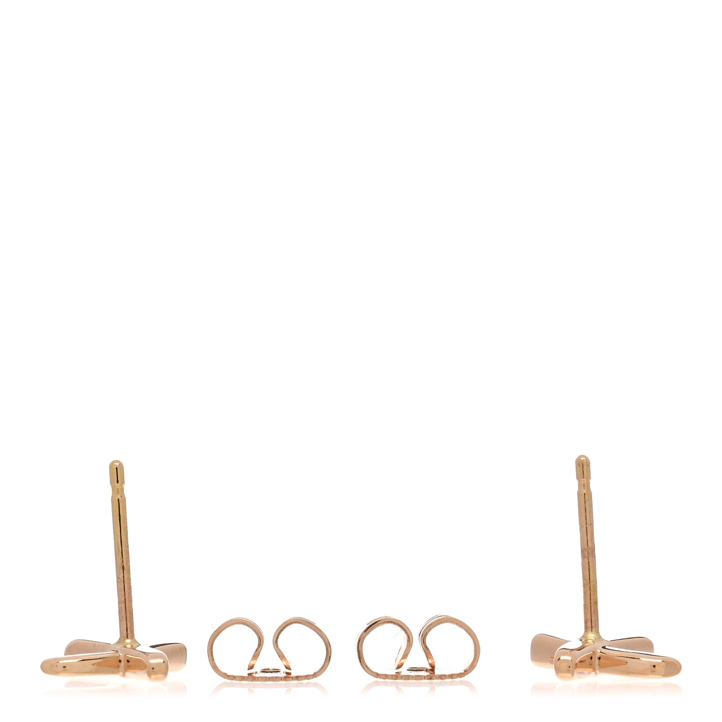 18K Rose Gold Small Paloma's Graffiti X Earrings