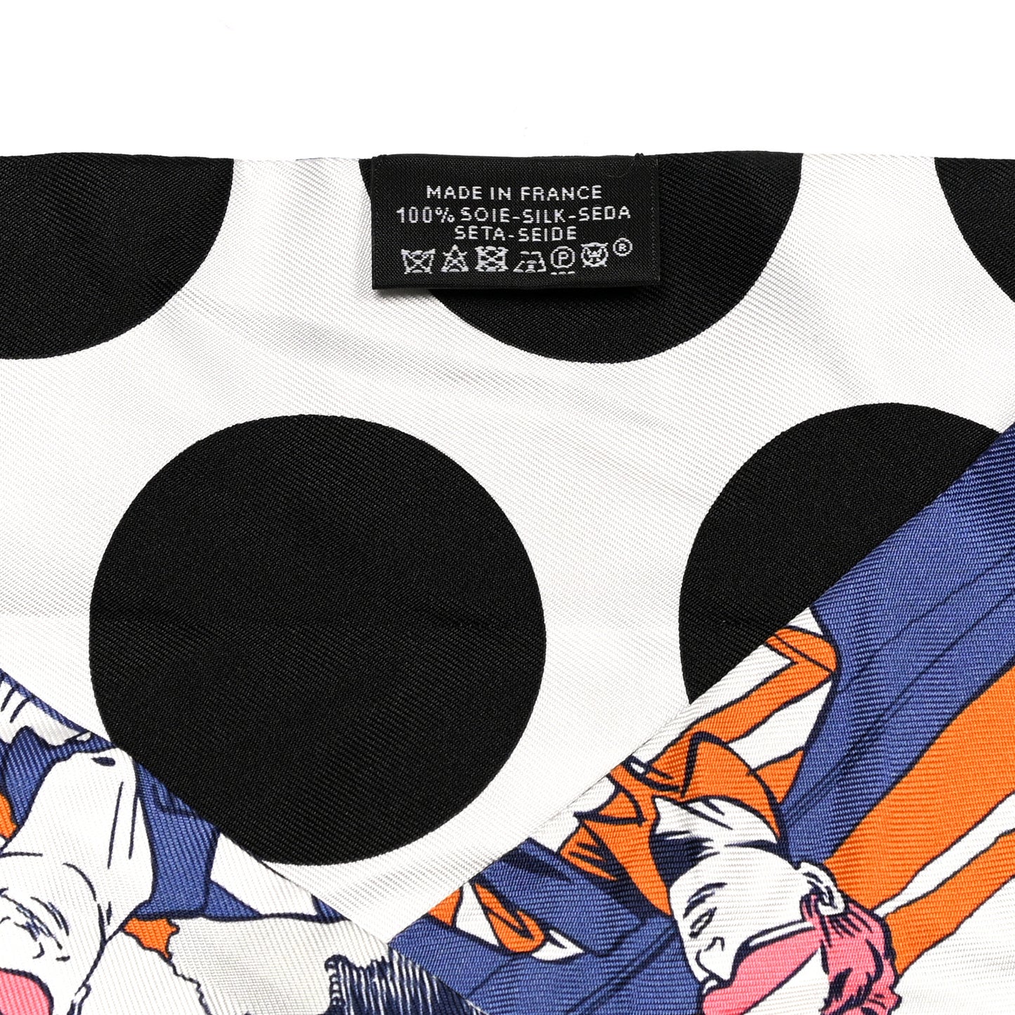 Silk Wow Twill Up Bleu Corail Orange