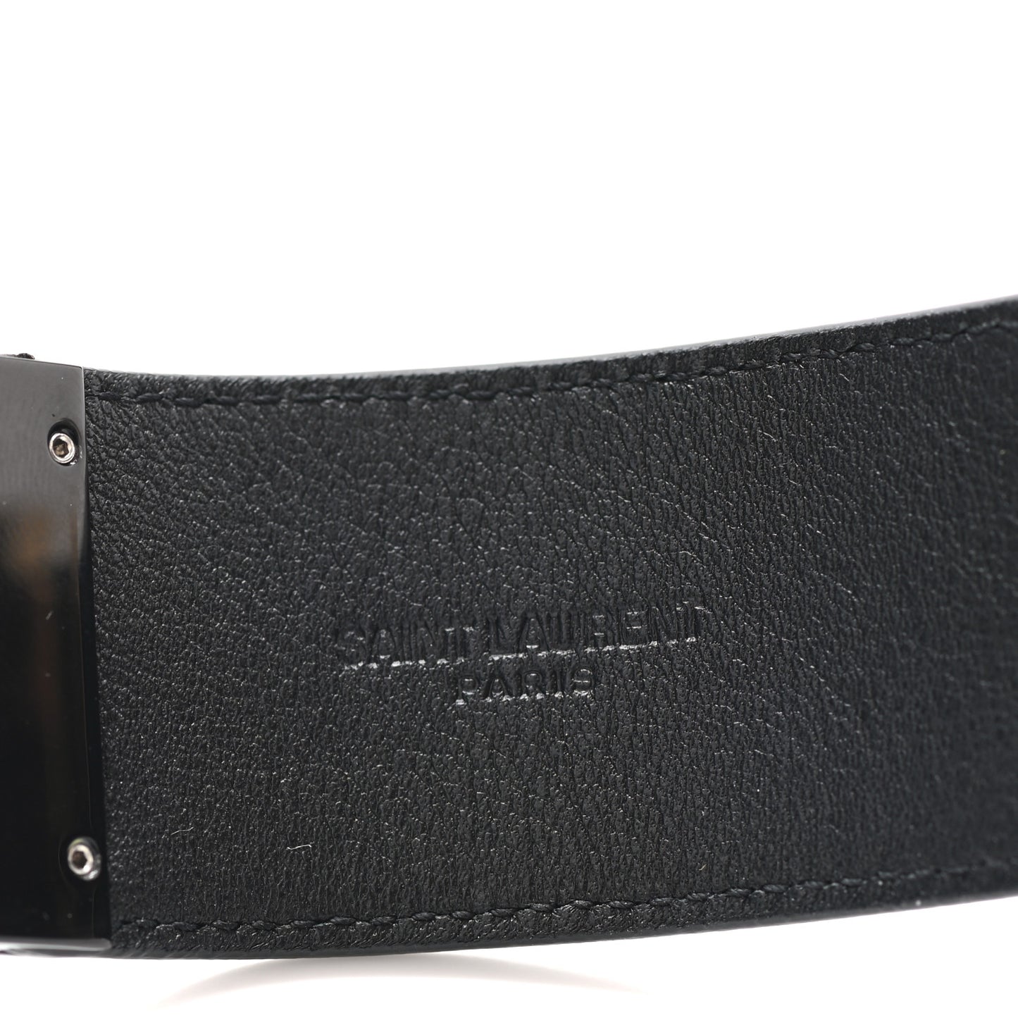 Calfskin Monogram Bracelet Black