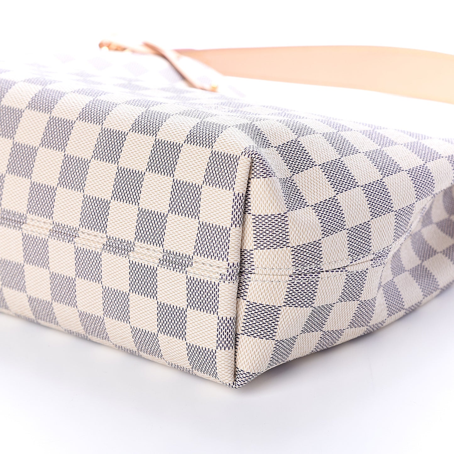 Damier Azur Graceful PM Rose Ballerine