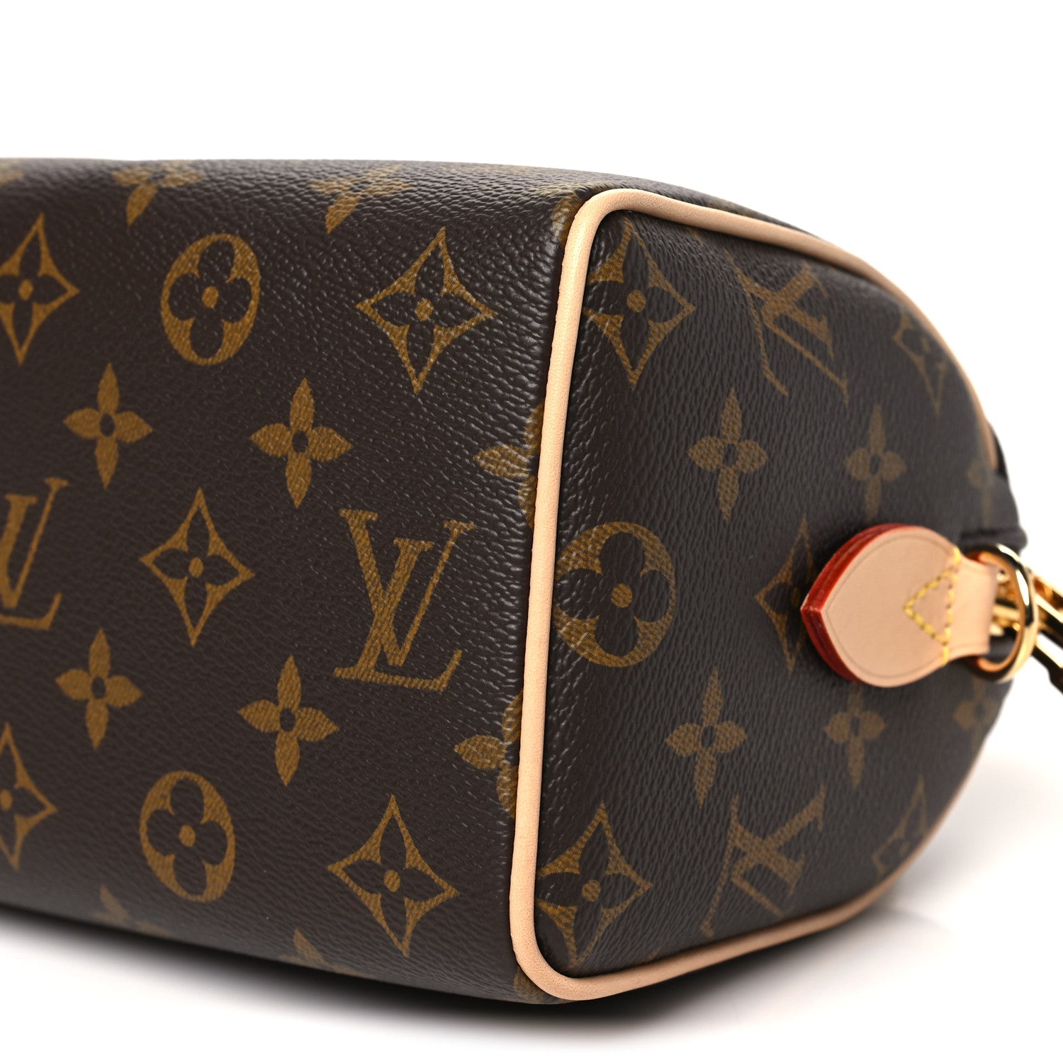 Louis Vuitton Monogram Speedy Bandouliere 20 Beige 9 of 10