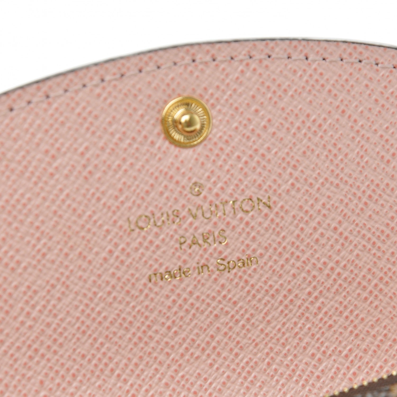 Louis Vuitton Monogram Rosalie Coin Purse Rose Ballerine 6 of 6