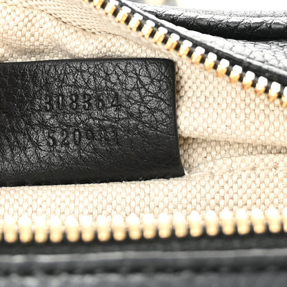 Gucci Pebbled Calfskin Small Soho Disco Bag Black 7 of 10