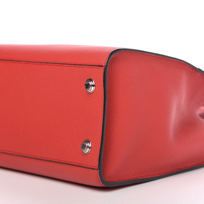 Louis Vuitton Taurillon City Steamer PM Rubis 7 of 10