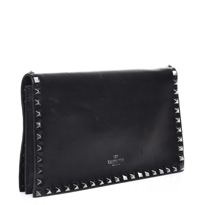 Valentino Garavani Nappa Rockstud Wristlet Clutch Black 3 of 7