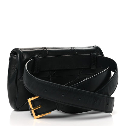 Saint Laurent Lambskin Monogram Jamie Belt Bag Black 3 of 10