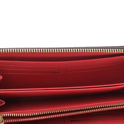 Louis Vuitton Damier Ebene 2016 Christmas Animation Zippy Wallet Rouge 10 of 10