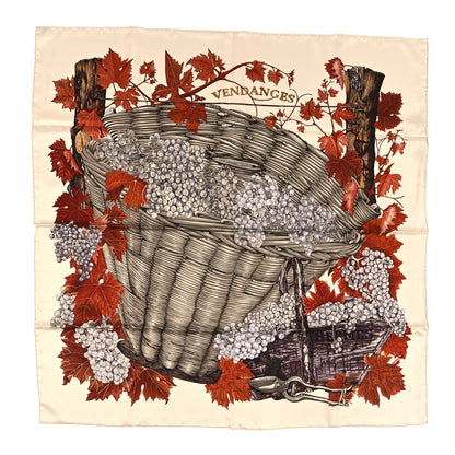 Hermes Silk Vendanges Scarf 90 1 of 4