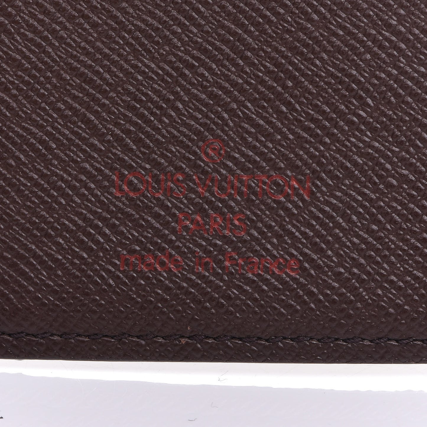 Damier Ebene Mini Agenda Cover