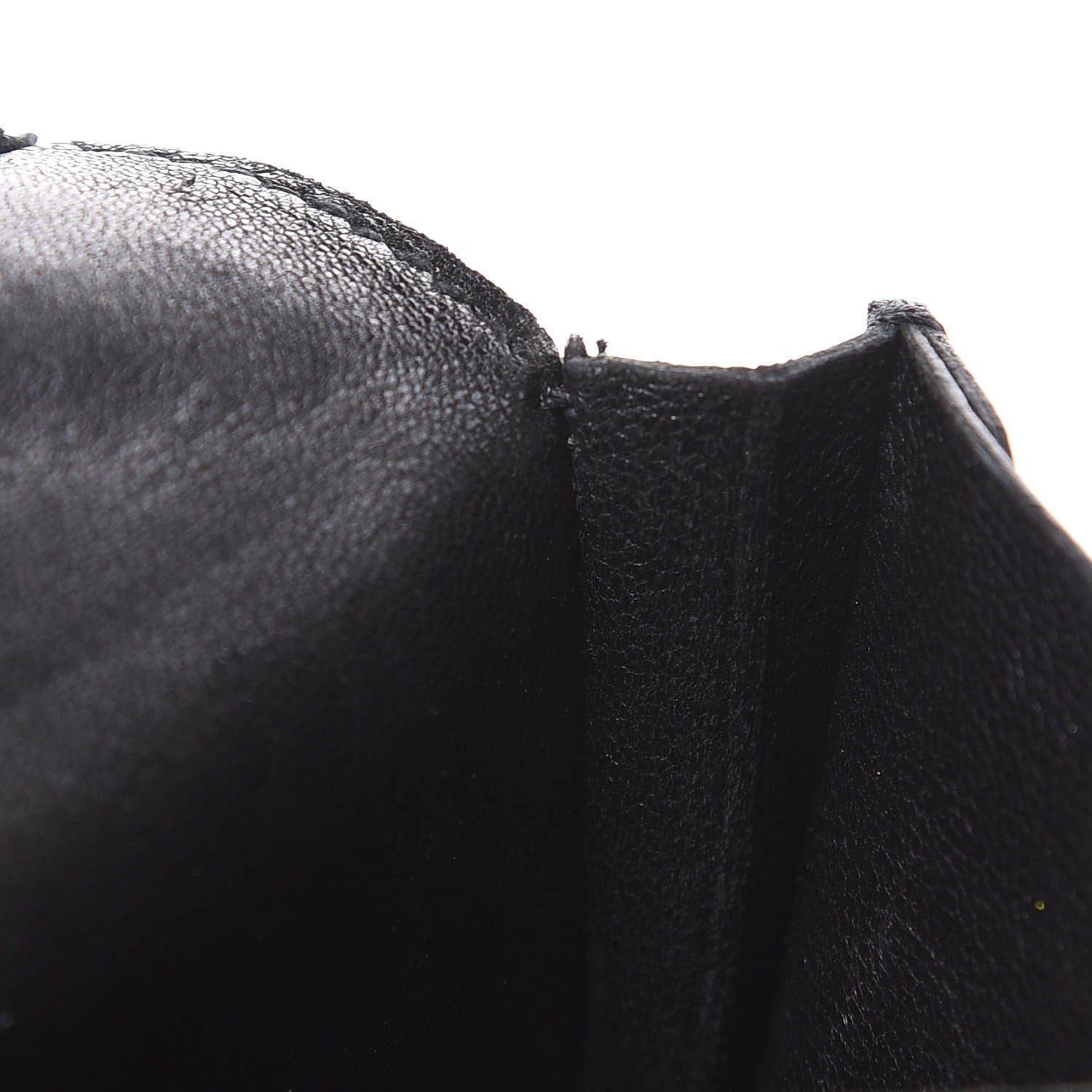Hermes Epsom Bearn Card Holder Wallet Black 8 of 10