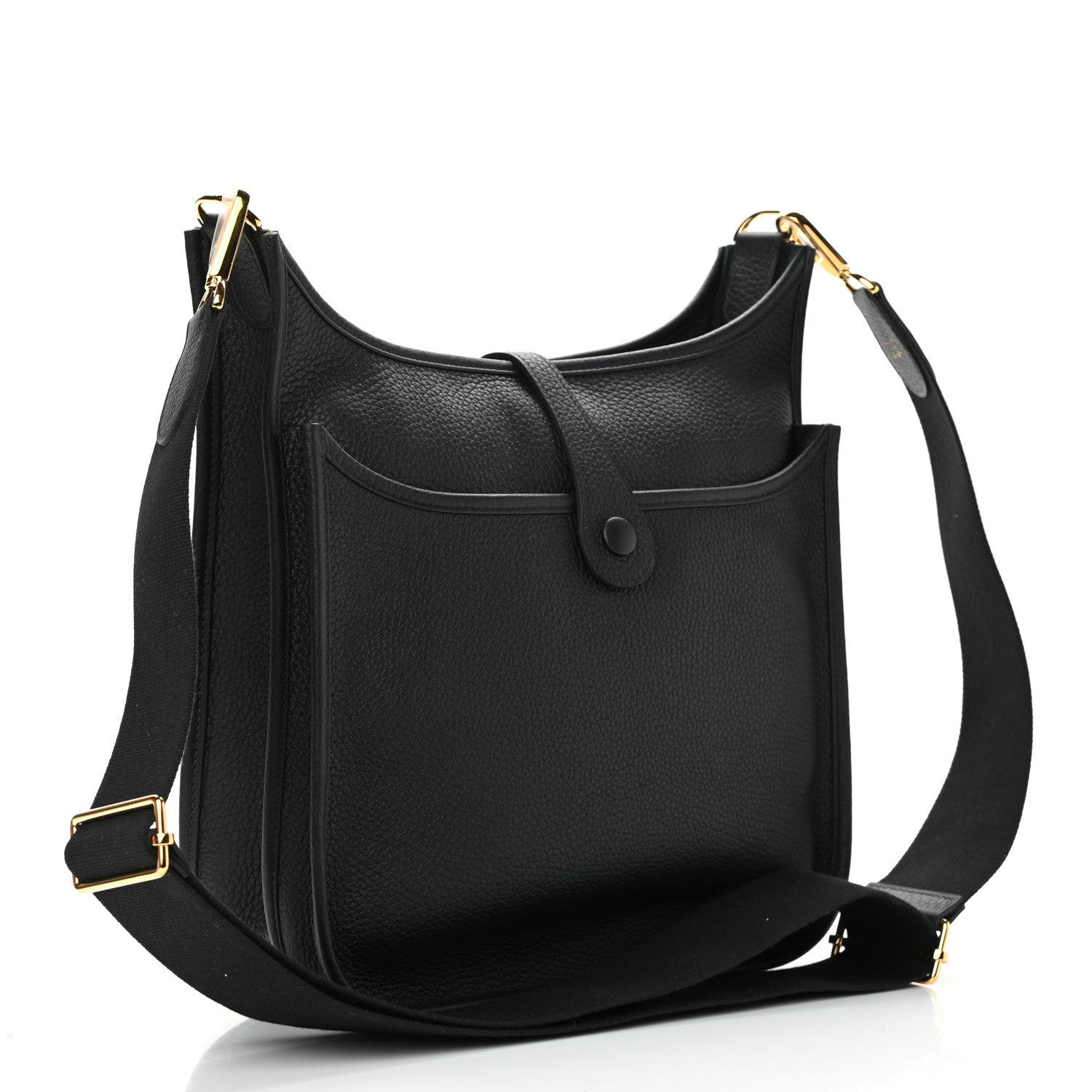 Hermes Taurillon Clemence Evelyne III PM Black 3 of 11