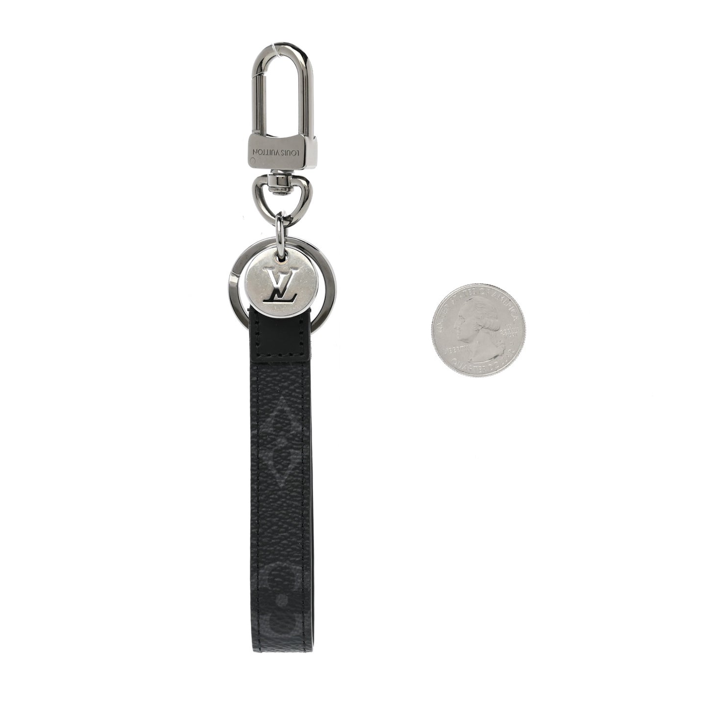 Monogram Eclipse Dragonne Bag Charm Key Holder