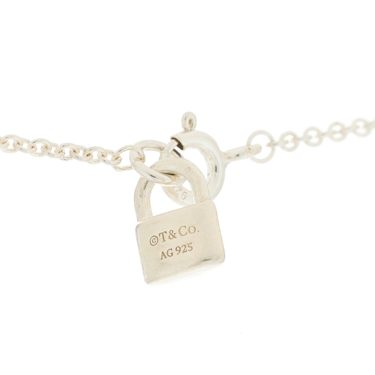 Sterling Silver Return To Tiffany Love Pendant Necklace