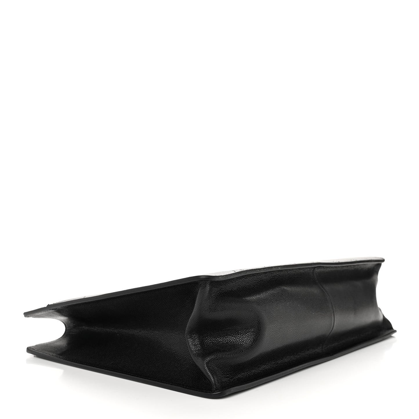 Caviar Quilted My Everything Large Shopping Tote Black