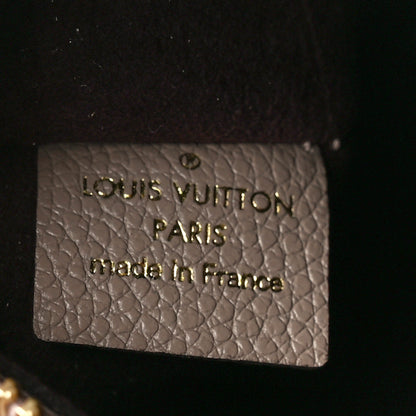 Louis Vuitton Empreinte Monogram Giant Neverfull MM Pochette Tourterelle 6 of 9