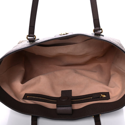Gucci GG Supreme Monogram Medium Ophidia Shopping Tote Brown 5 of 15