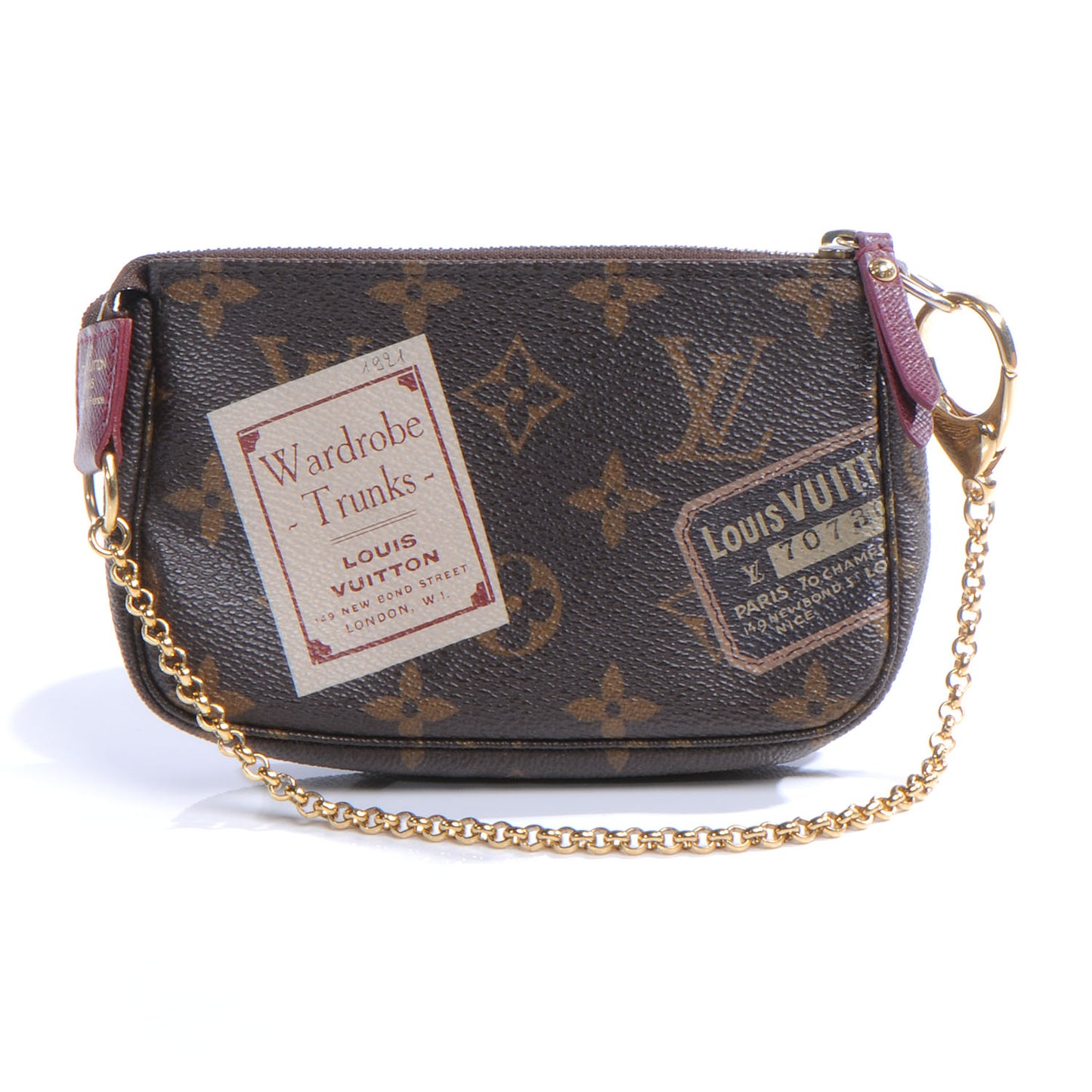 Monogram Stamp Mini Pochette Accessories