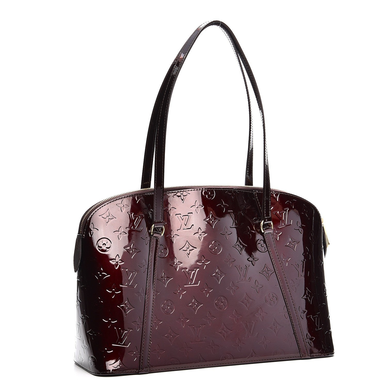 Louis Vuitton Vernis Zipped Avalon Rouge Fauviste 3 of 8