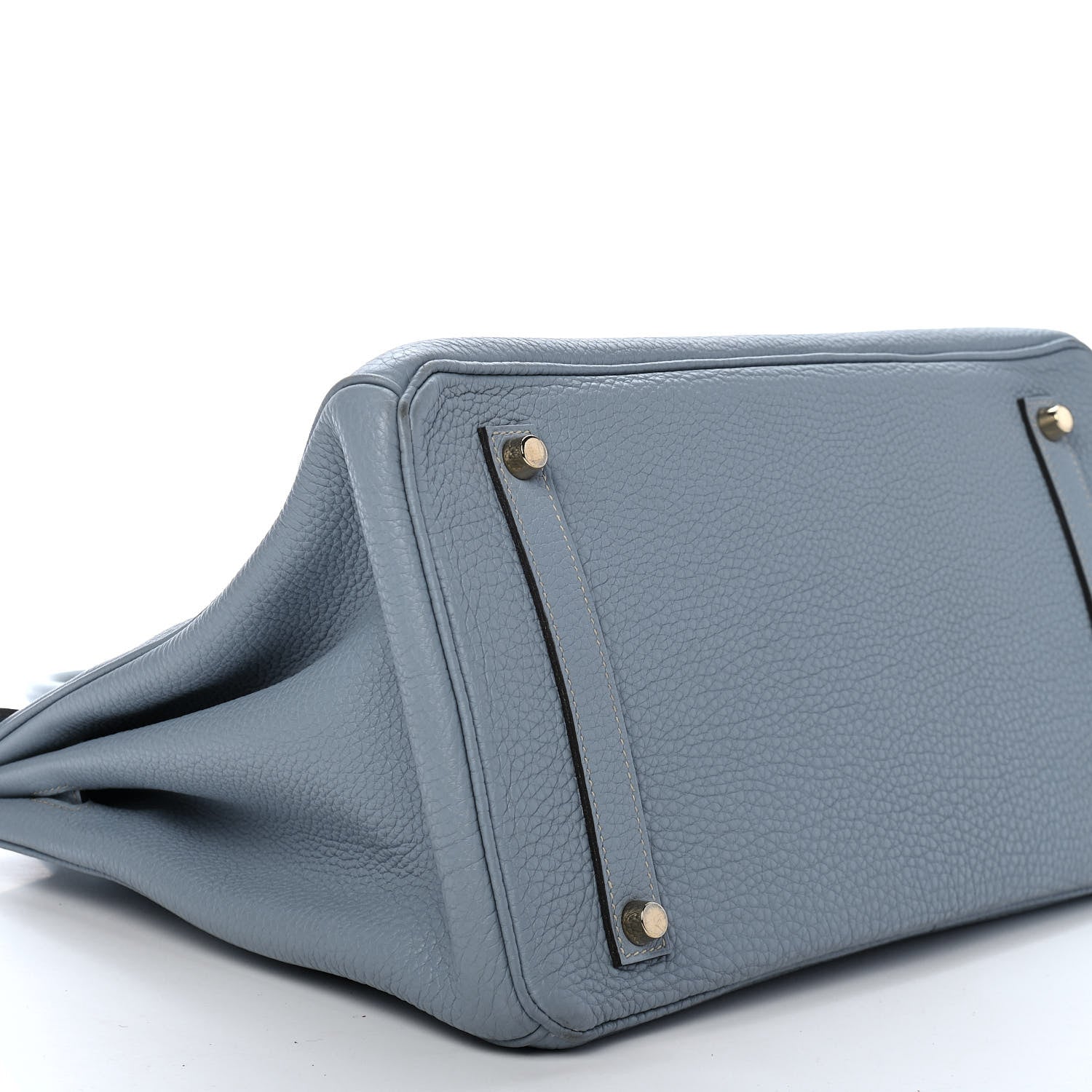 Hermes Togo Birkin 35 Bleu Lin 7 of 10