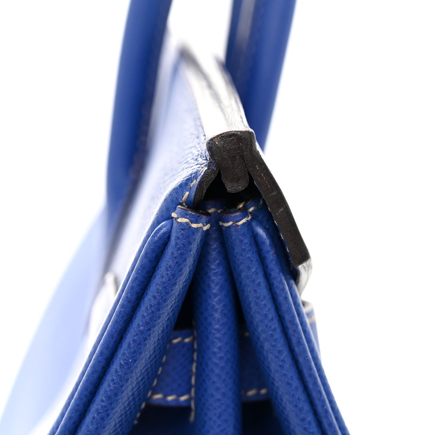 Hermes Epsom Candy Birkin 35 Bleu Electrique Mykonos 11 of 13