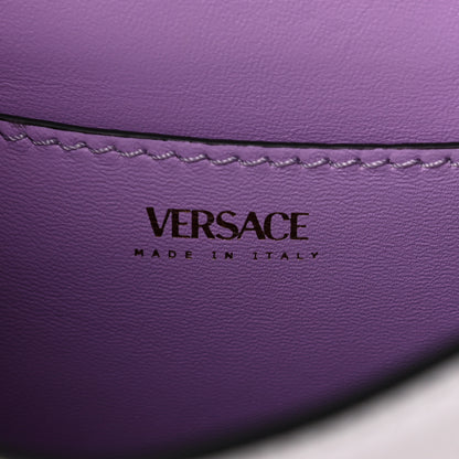 Versace Grained Calfskin Small La Medusa Top Handle Bag White 5 of 11