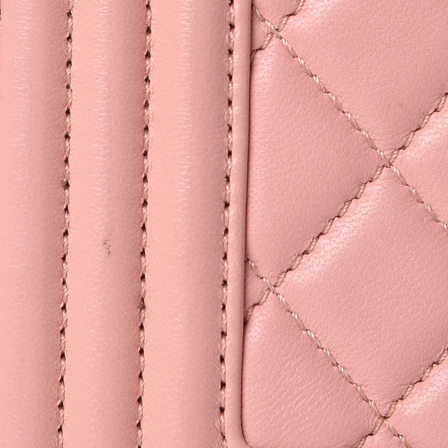 Chanel Lambskin Quilted Medium Boy Flap Light Pink 9 of 15